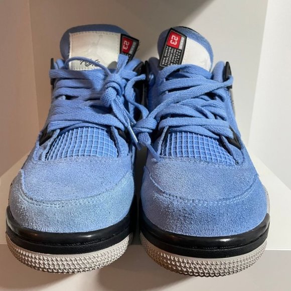 SOLD - Nike Air Jordan 4 Retro (GS) University Blue - Picture 5 of 9